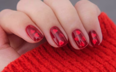 I Heart Valentine’s Nails – 21 of the Cutest