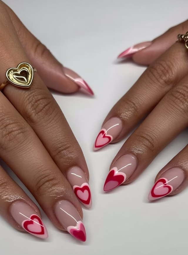 I Heart Valentine's Nails - 21 of the Cutest