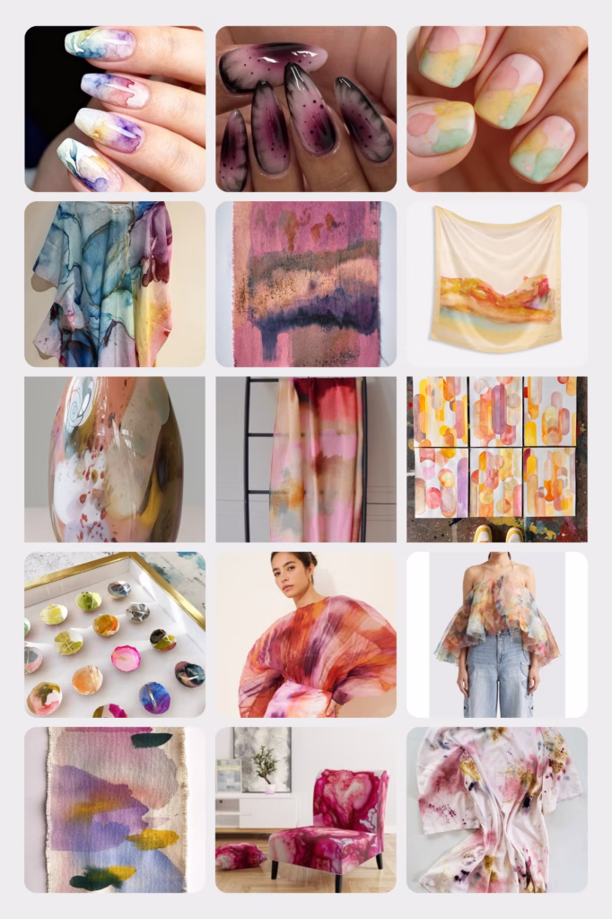 2026 Summer Nails Watercolor & Polka Dots Part 1 - 2